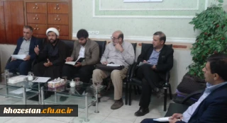 جلسه شورای فرهنگی پردیس ها و مراکزآموزش عالی فرهنگیان خوزستان برگزار شد