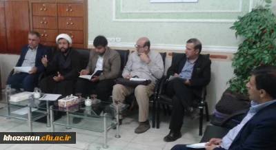 جلسه شورای فرهنگی پردیس ها و مراکزآموزش عالی فرهنگیان خوزستان برگزار شد