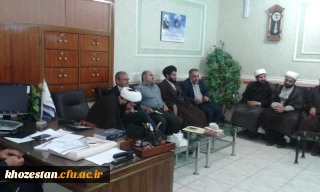 نشست مشترک ائمه جماعت و سرپرستان پردیس ها و مراکز آموزش عالی فرهنگیان خوزستان