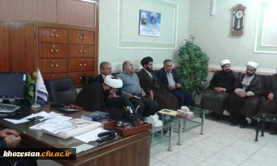 نشست مشترک ائمه جماعت و سرپرستان پردیس ها و مراکز آموزش عالی فرهنگیان خوزستان