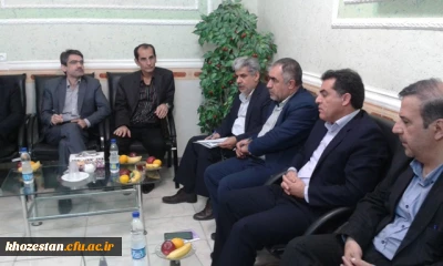 برگزاری جلسه هماهنگی کارورزی دانشجومعلمان با اداره کل آموزش و پرورش خوزستان