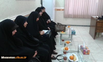 پنجمین جلسه شورای فرهنگی مدیریت استانی دانشگاه فرهنگیان خوزستان برگزار شد