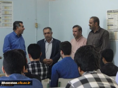 دیدار سرپرست پردیس حضرت رسول اکرم (ص) اهواز با دانشجویان و اساتید به مناسبت گرامیداشت مقام معلم