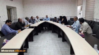 بازیده نماینده سازمان مرکزی از پردیس ها و مراکز دانشگاه فرهنگیان خوزستان