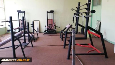 تجهیز سالن ورزشی پردیس حضرت رسول اکرم اهواز