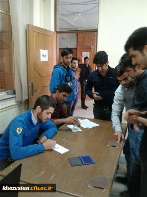 مرحله دوم انتخابات شورای صنفی- رفاهی دانشجویان پردیس حضرت رسول اکرم (ص) خوزستان