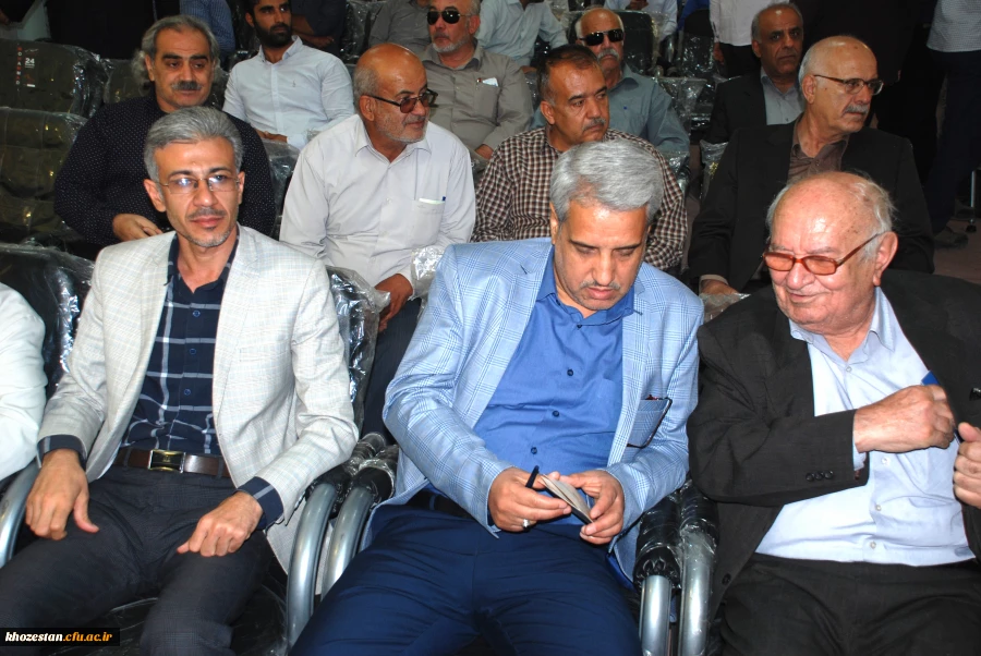 مراسم کلنگ زنی پروژه سالن چند منظوره ورزشی دانشگاه فرهنگیان بهبهان