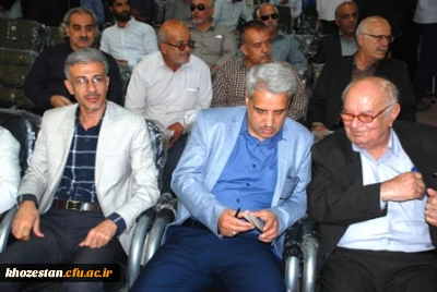 مراسم کلنگ زنی پروژه سالن چند منظوره ورزشی دانشگاه فرهنگیان بهبهان