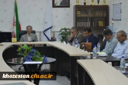 جلسه شورای اداری و مالی با حضور مسئولین پردیس ها و مراکز استان خوزستان