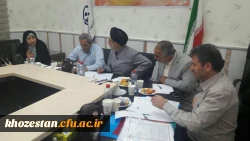 آغاز جلسه کارگروه با حضور تعداد پنج مصاحبه گر  در ساعت ۹:۳۰ دقیقه صبح روز جمعه مورخ ۹۶/۴/۳۰ در محل مدیریت امور پردیس های استان خوزستان به مدت 2 روز  برگزار شد