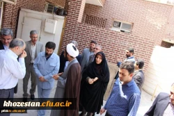 بازدید استاندارد از پردیس حضرت فاطمه الزهرا(س) خوزستان