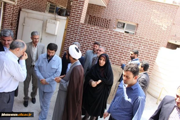 بازدید استاندارد از پردیس حضرت فاطمه الزهرا(س) خوزستان