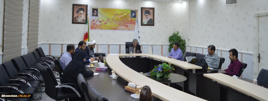 برگزاری جلسه شورای فرهنگی و اجتماعی در مدیریت امور پردیس های استان