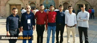 درخشش دانشجو معلمان پسر دانشگاه فرهنگیان استان خوزستان 

در بیست و هفتمین جشنواره فرهنگی و اجتماعی دانشجو معلمان پسر دانشگاه فرهنگیان