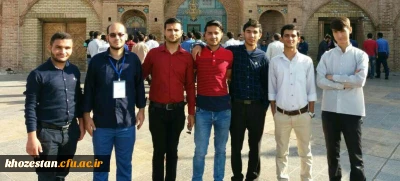 درخشش دانشجو معلمان پسر دانشگاه فرهنگیان استان خوزستان 

در بیست و هفتمین جشنواره فرهنگی و اجتماعی دانشجو معلمان پسر دانشگاه فرهنگیان