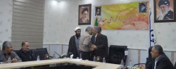 معارفه آقای عزت اله مولی زاده به سمت سرپرست معاونت توسعه منابع امور دانشجویی مدیریت امور پردیس های استان خوزستان