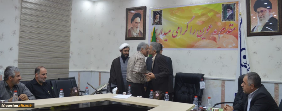 معارفه آقای عزت اله مولی زاده به سمت سرپرست معاونت توسعه منابع امور دانشجویی مدیریت امور پردیس های استان خوزستان