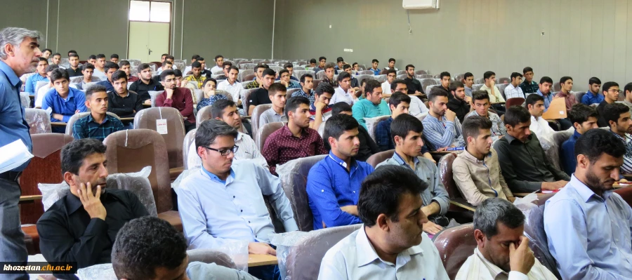 برگزاری نشست آموزشی ، توجیهی دانشجویان جدیدالورود سال 96
