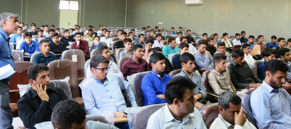 برگزاری نشست آموزشی ، توجیهی دانشجویان جدیدالورود سال 96