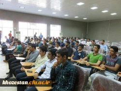 جلسه و نشست توجیهی، آموزشی و رفاهی دانشجویان جدیدالورد سال 96 هر دو پردیس استان خوزستان