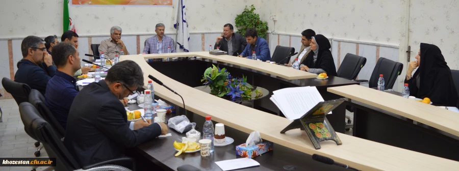 برگزاری دومین جلسه شورای اداری مدیریت امور پردیس های استان خوزستان