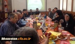 همایش آسیب شناسی کارورزی در واحد دانشگاهی شیخ مرتضی انصاری با حضور سرپرست محترم مدیریت پردیس های خوزستان، معاون آموزشی، پژوهشی و فرهنگی استان، رؤسا و اساتید کارورزی واحدهای دانشگاهی