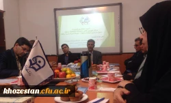 همایش آسیب شناسی کارورزی در واحد دانشگاهی شیخ مرتضی انصاری با حضور سرپرست محترم مدیریت پردیس های خوزستان، معاون آموزشی، پژوهشی و فرهنگی استان، رؤسا و اساتید کارورزی واحدهای دانشگاهی