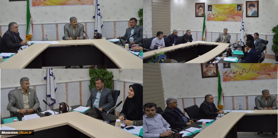 دومین جلسه شورای نظارت و ارزیابی و تضمین کیفیت استان