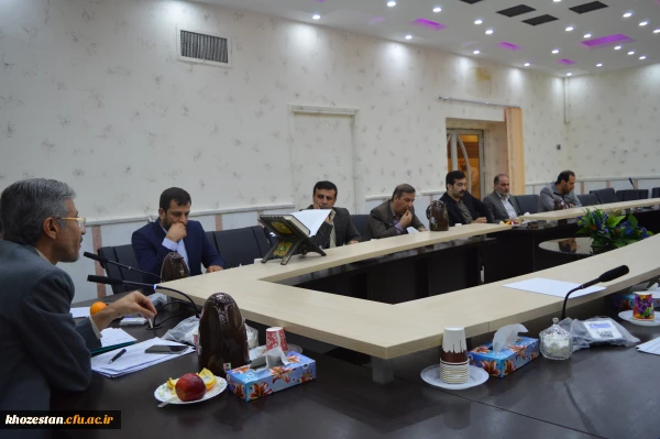 برگزاری جلسه شورای فرهنگی اجتماعی مدیریت امور پردیس های دانشگاه فرهنگیان خوزستان