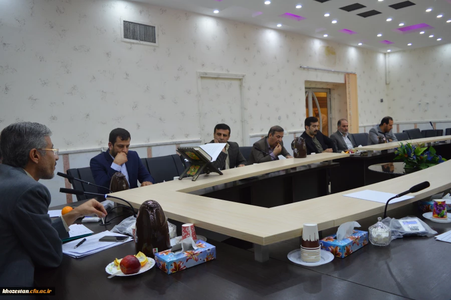 برگزاری جلسه شورای فرهنگی اجتماعی مدیریت امور پردیس های دانشگاه فرهنگیان خوزستان