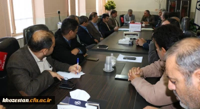 تودیع و معارفه جناب آقای عزت مولازاده به معاونت منابع و توسعه