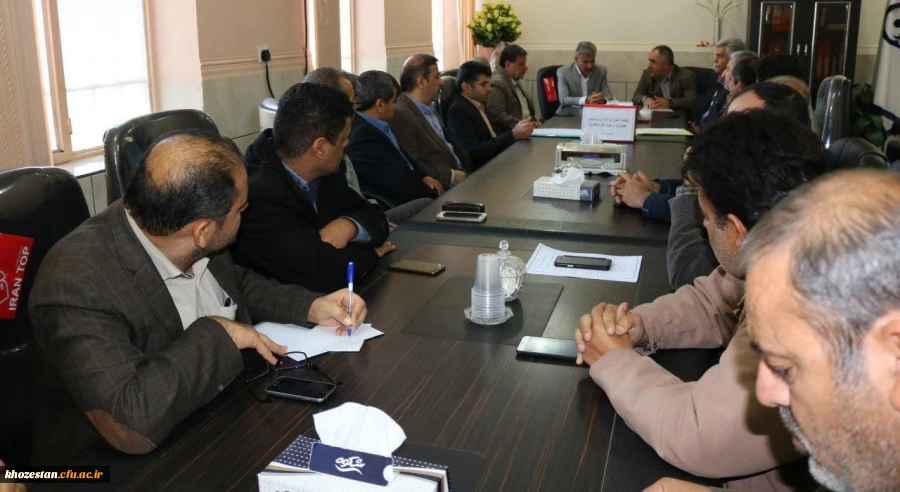 تودیع و معارفه جناب آقای عزت مولازاده به معاونت منابع و توسعه