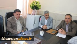 تودیع و معارفه جناب آقای عزت مولازاده به معاونت منابع و توسعه