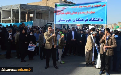 مردم انقلابی خوزستان در راهیپمایی شکوه وحدت حماسه آفریدند