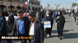 مردم انقلابی خوزستان در راهیپمایی شکوه وحدت حماسه آفریدند