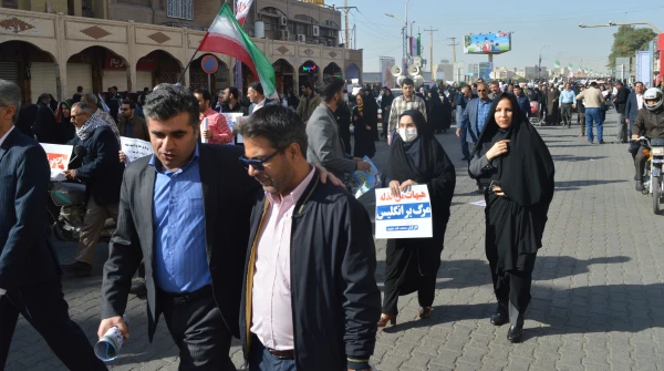 مردم انقلابی خوزستان در راهیپمایی شکوه وحدت حماسه آفریدند