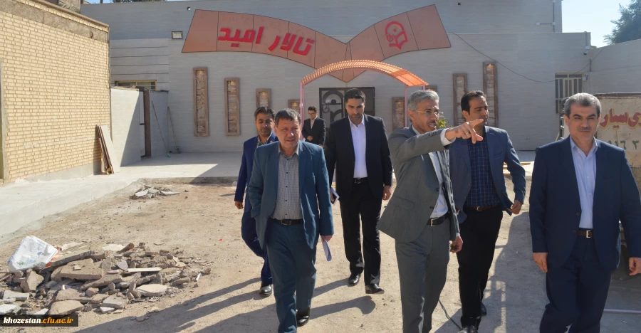بازدید مدیر کل آموزش و پرورش استان خوزستان از دانشگاه فرهنگیان استان خوزستان