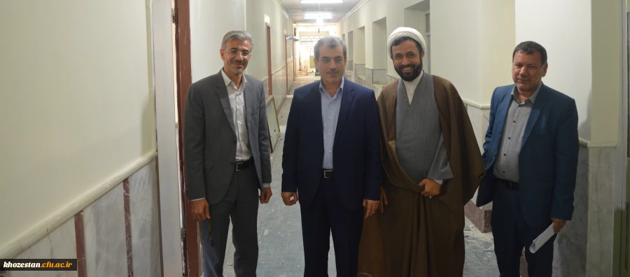 بازدید مدیر کل آموزش و پرورش استان خوزستان از دانشگاه فرهنگیان استان خوزستان