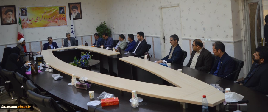 بازدید مدیر کل آموزش و پرورش استان خوزستان از دانشگاه فرهنگیان استان خوزستان