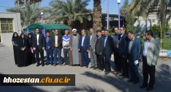 بازدید مدیر کل آموزش و پرورش استان خوزستان از دانشگاه فرهنگیان استان خوزستان