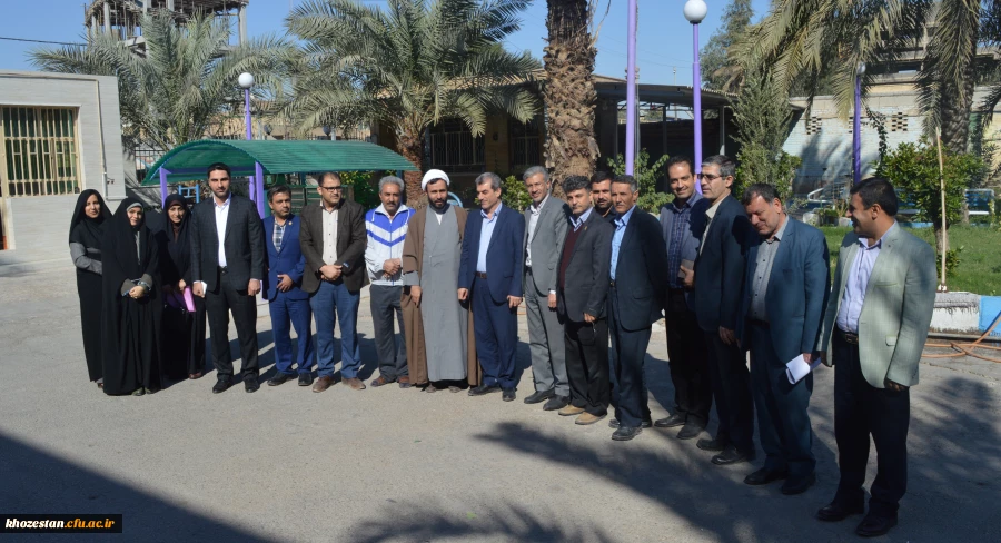 بازدید مدیر کل آموزش و پرورش استان خوزستان از دانشگاه فرهنگیان استان خوزستان