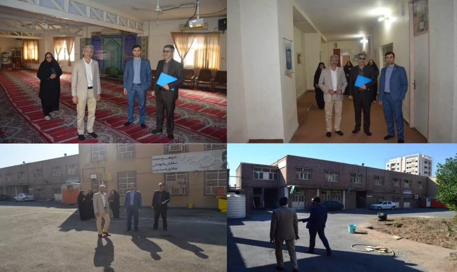 بازدید دکتر جرفی سرپرست امور پردیس های استان خوزستان از سراهای دانشجویی پردیس حضرت فاطمه الزهرا (س)