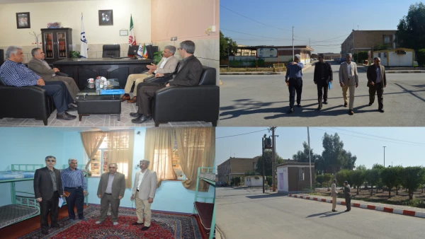 بازدید دکتر جرفی سرپرست امور پردیس های استان خوزستان از سراهای دانشجویی پردیس حضرت رسول اکرم (ص)