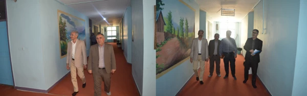بازدید دکتر جرفی سرپرست امور پردیس های استان خوزستان از سراهای دانشجویی پردیس حضرت رسول اکرم (ص)