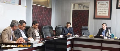 حضور دکتر خنیفر و نمایندگان مدیریت آموزش و پرورش خوزستان انجام شد