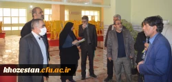 بازدید از سراهای دانشجویی پردیس های دانشگاه فرهنگیان استان خوزستان