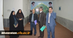 بازدید از سراهای دانشجویی پردیس های دانشگاه فرهنگیان استان خوزستان