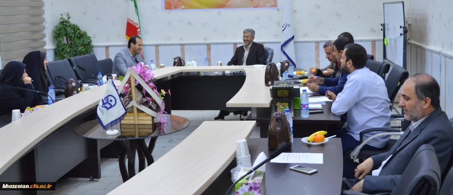 جلسه شورای فرهنگی اجتماعی مدیریت امور پردیس های خوزستان برگزار شد