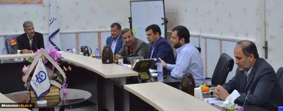 جلسه شورای فرهنگی اجتماعی مدیریت امور پردیس های خوزستان برگزار شد
