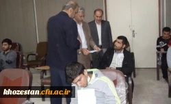 فرآیند برگزاری امتحانات پایان نیم سال 97-96 در پردیس حضرت فاطمه زهرا (ص)  و پردیس حضرت رسول اکرم (ص) استان خوزستان